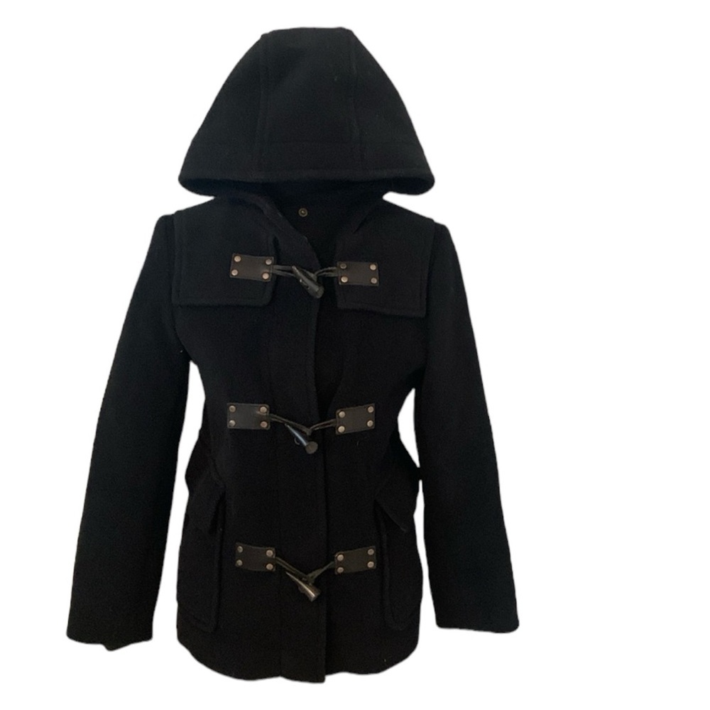 Burberry wool coat with toggles